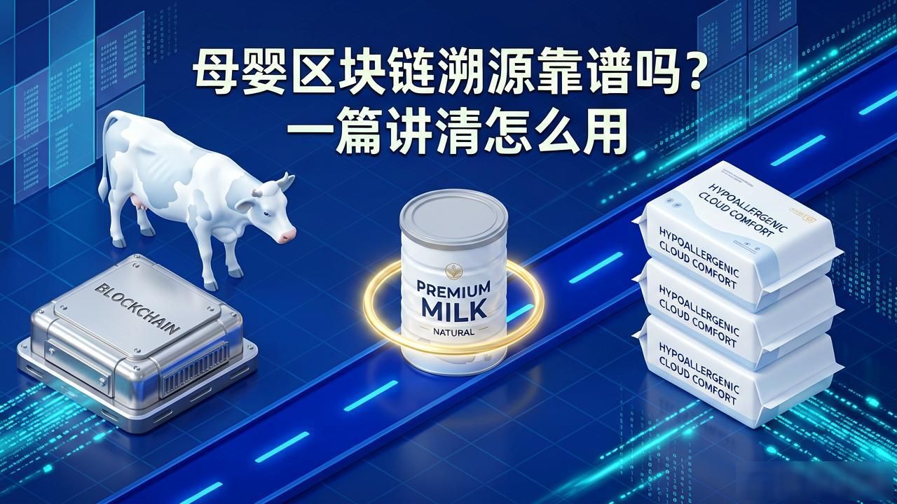 母婴 区块链_区块链母婴产品溯源_全程可追溯奶粉尿不湿