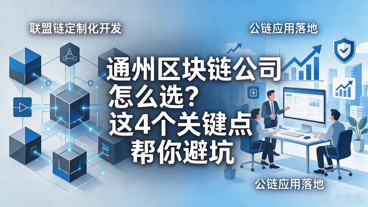 通州区块链公司选择_通州区块链公司_区块链企业落户通州优势