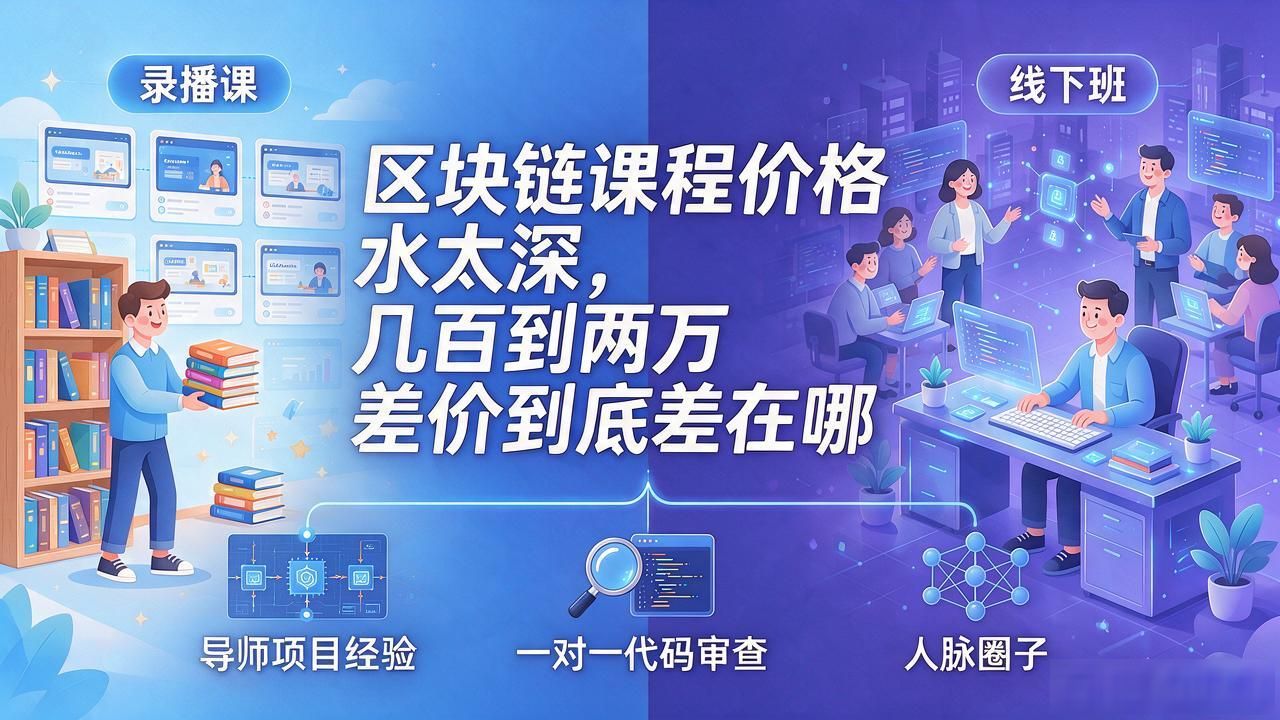区块链课程选择_免费区块链教程推荐_区块链课程价格